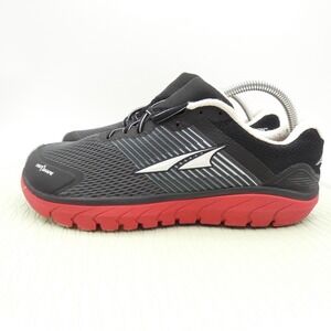 Altra Provision 4 AL0A4PEA034 Mens 9.5 Running Shoes Black Red White Sneakers